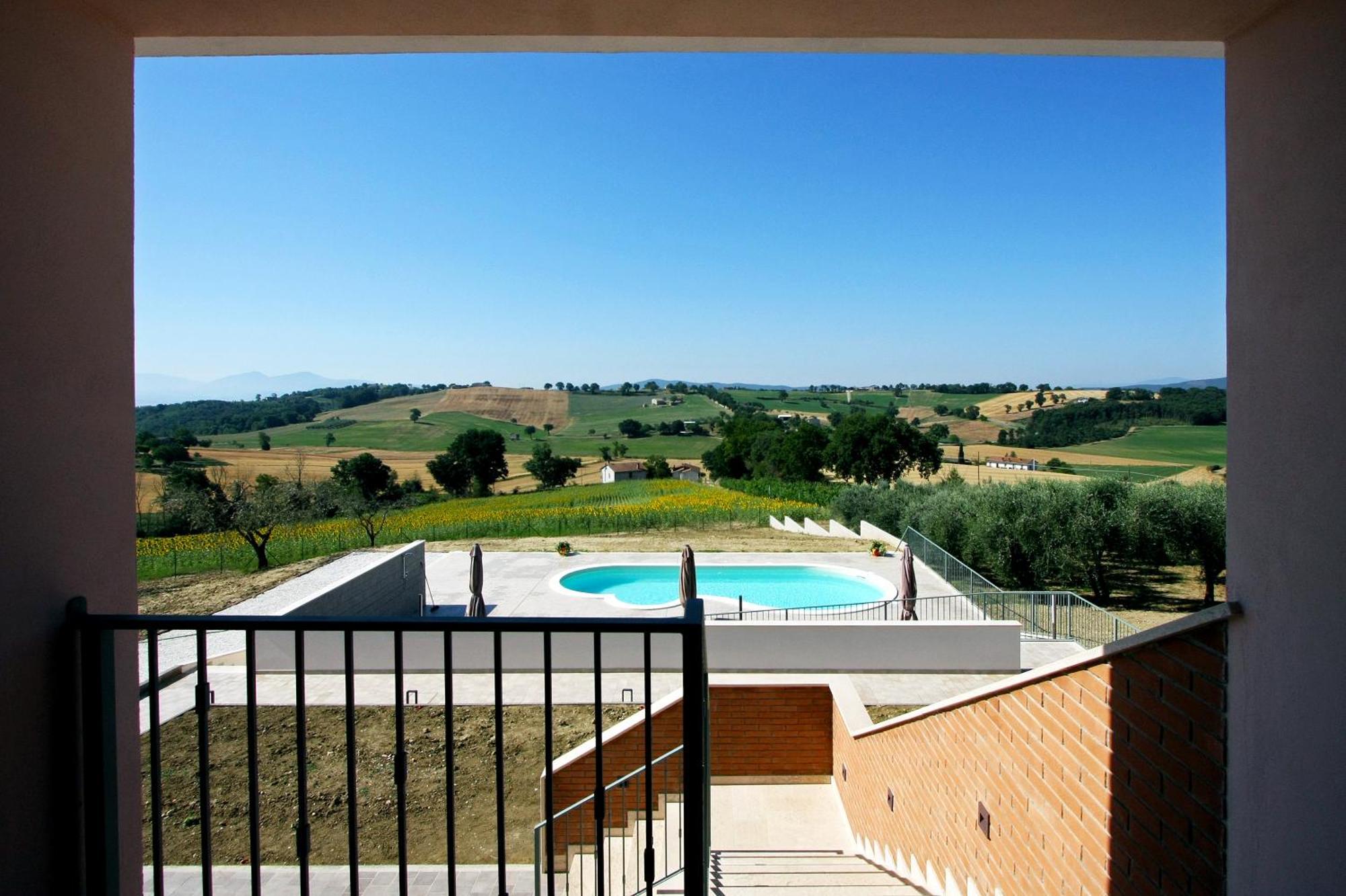 La Collina Del Girasole Villa Montecastrilli Exterior photo